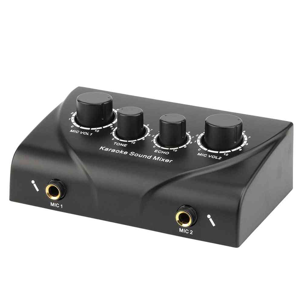 Mini Echo Mixer For Digital Audio Sound System Devices
