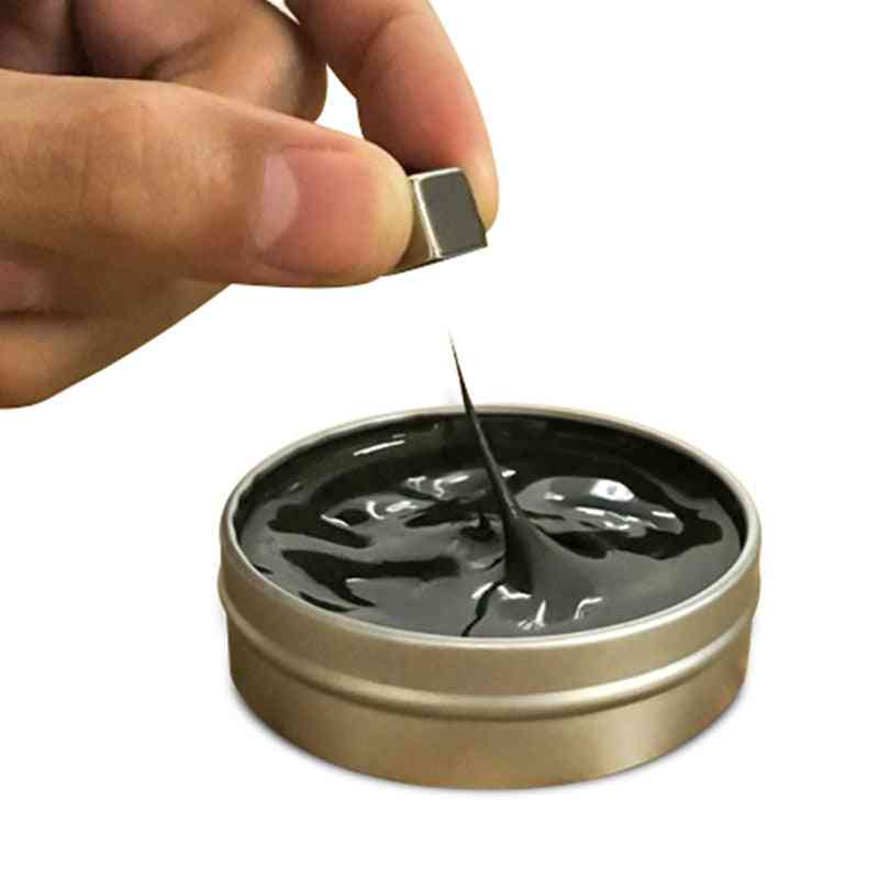 Diy playdough plastelin ferrofluid magnetsko gumeno blato, dječje igračke od gline