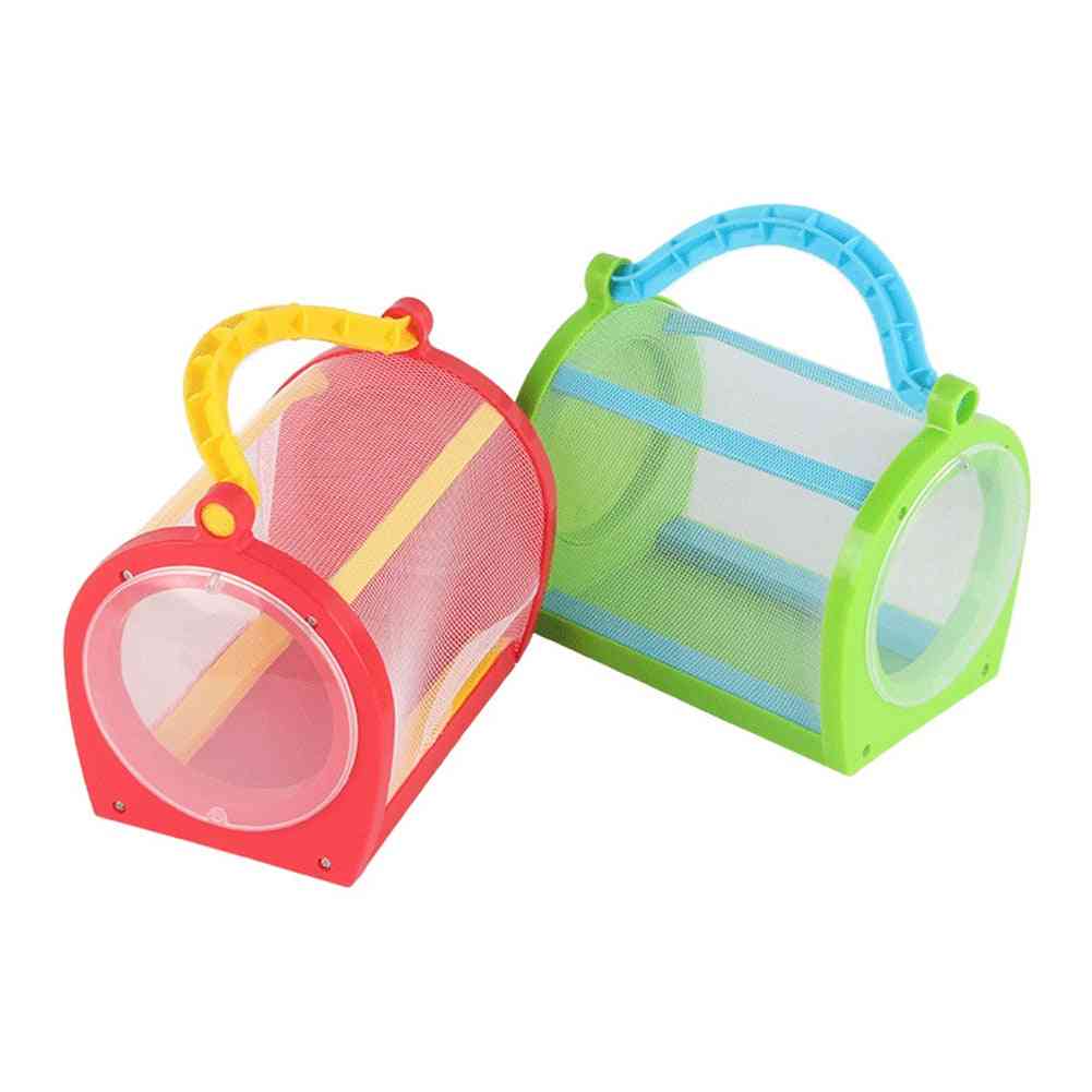 Catching Butterfly Insect Habitat House Cage With Carrying Handle Feeding