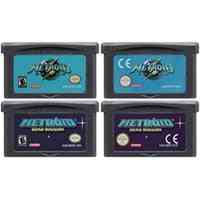 32-bitars spelkassettkonsolkort för Nintendo, GBA Metroide Fusion zero Missio Metroi Series Edition - Metroide Fusion EUR