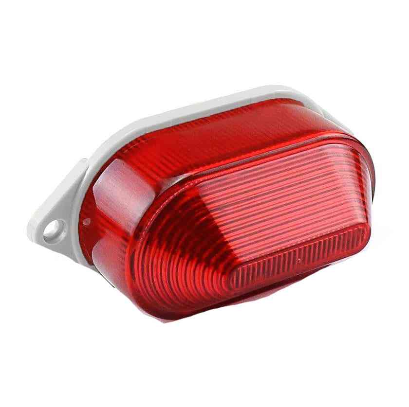 Led-3051 strobsignal varningslampa - indikator led lampa - röd 12v