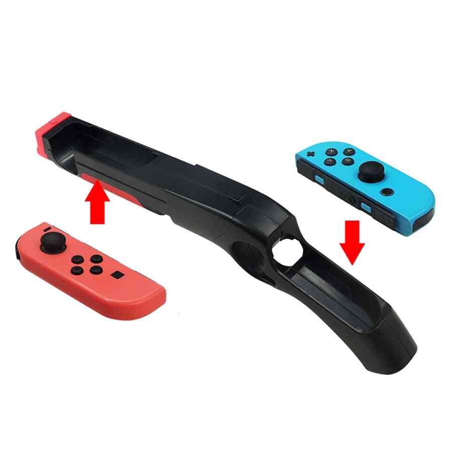 Przełącznik nintendo ns joy-con gry urządzenia peryferyjne uchwyt ręczny uchwyt pistoletu, uchwyt joysticka do kontrolera przełącznika Nintendo -