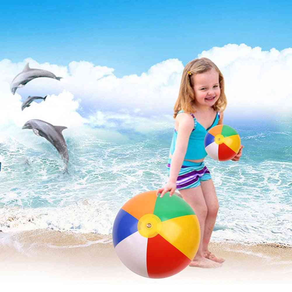 Pvc vattenballonger bollar - sommar utomhus bad simning leksaker - 23cm