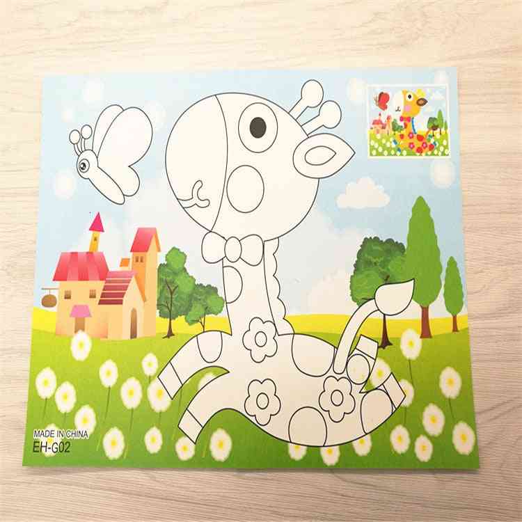 Crystal-sticker Craft Diy For-kids, Educational Mosaic-sticker-crafts