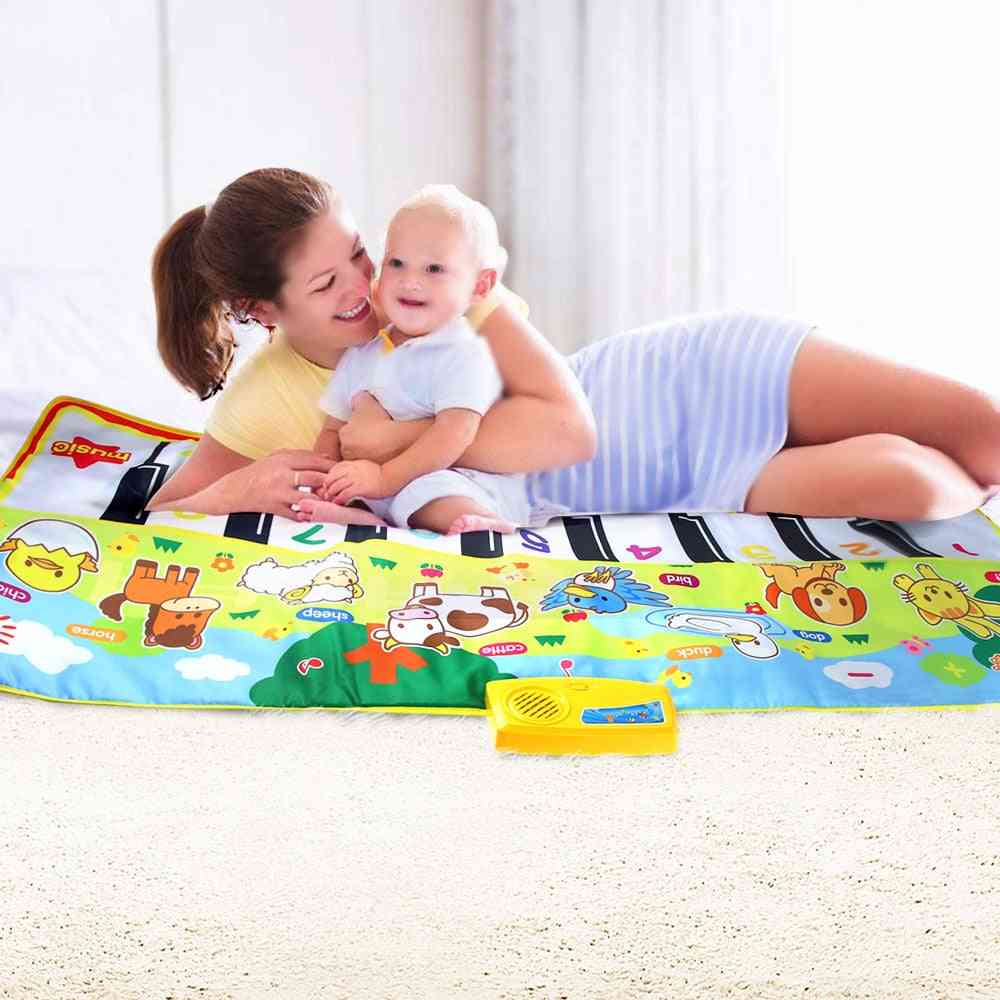 Musical Mat -baby Animal Theme Educational  Toy