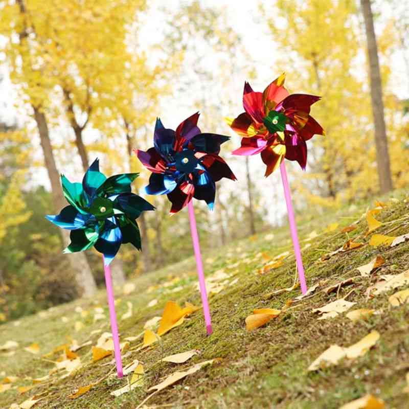 20 stks Gazon Vuurwielen, Feest Vuurwielen Windmolen Regenboog DIY Vuurwielen Set voor Kinderen Speelgoed & Tuin Gazon Decor -