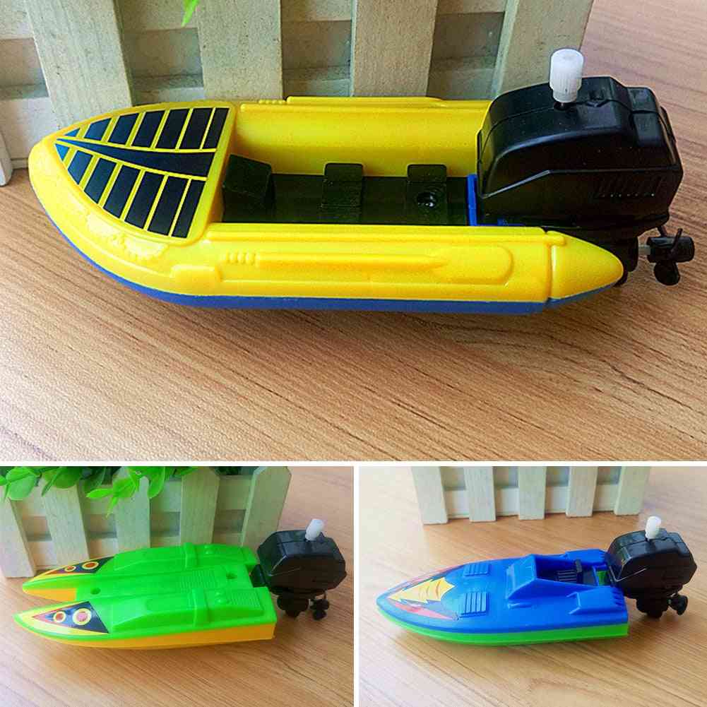 Clockwork Motorboat-children's Summer Bathing Toy