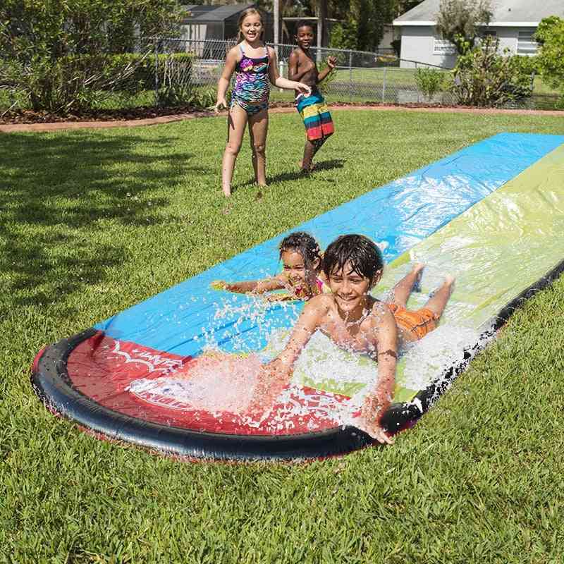 Giant Splash Sprint Water Slide Fun Lawn Water Pool For Kids