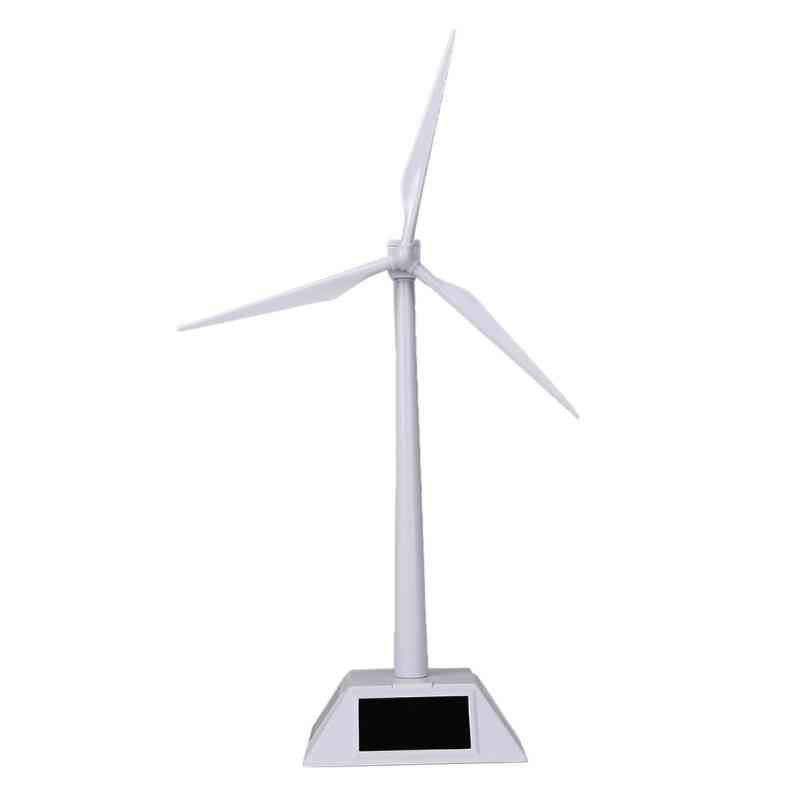 Desktop Model Solar Powered Windmills Turbine For Education