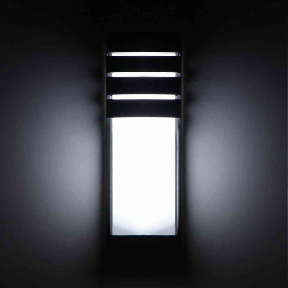Lampada da parete a led - ac 85-265v lampada da parete moderna e minimalista - impermeabile ip65 balcone corridoio domestico - bianco caldo / 8w