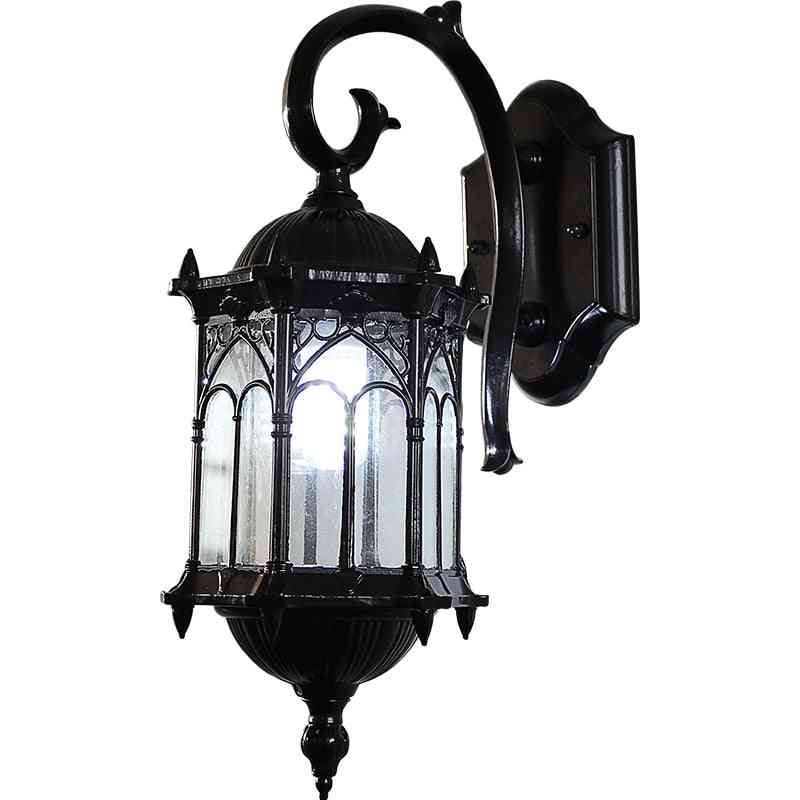 Nepremočljiva stenska svetilka-vintage slog