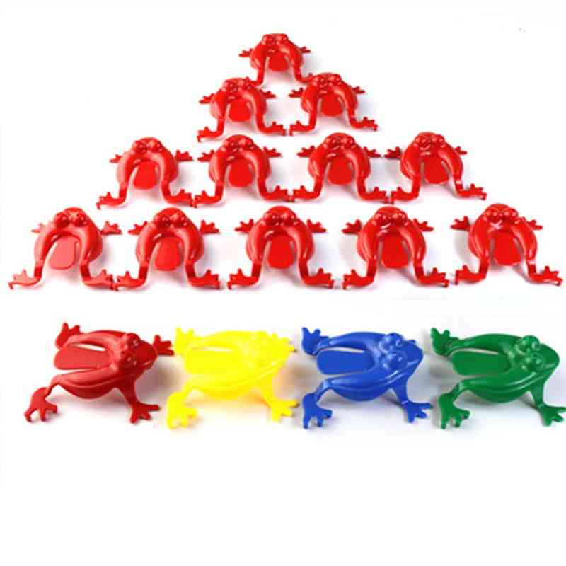 Action Figures For Kid Assorted Jumping Frogs Novelty Hoppers Game, Educational