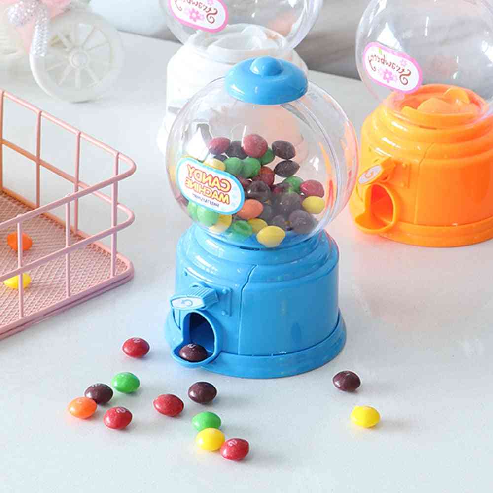Mini Candy Machine, Bubble Gumball Dispenser, Coin Bank Toy