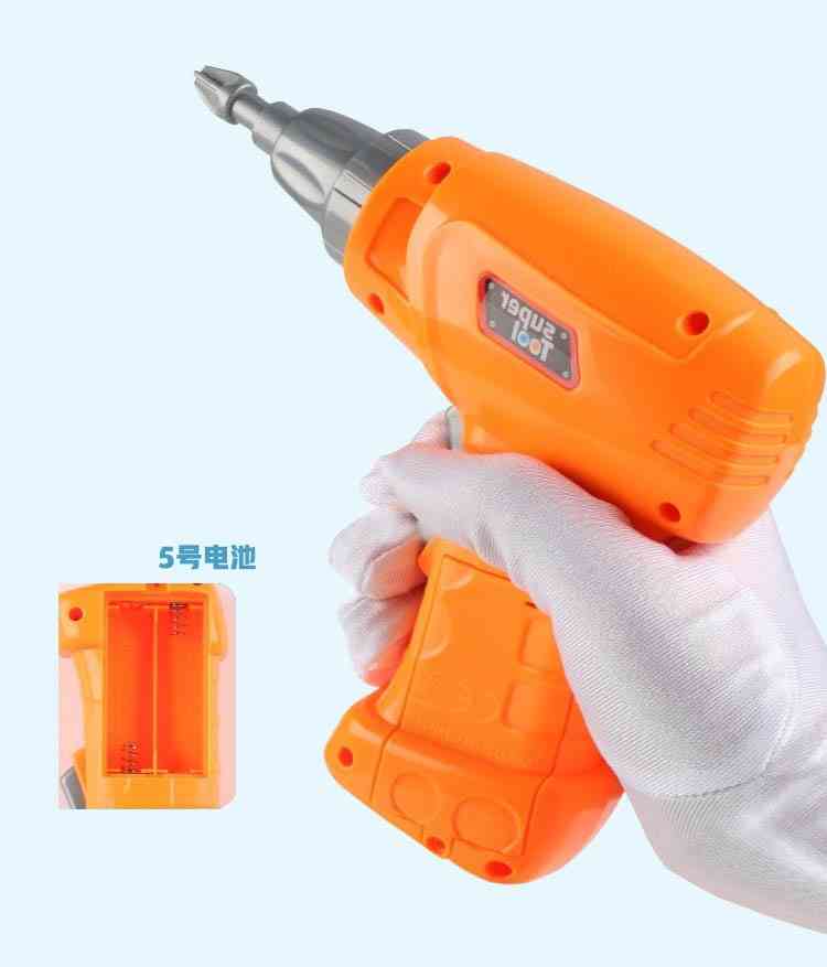Electric Drill Nut Disassembly Match Tool, Educational ,blocks Sets Toy