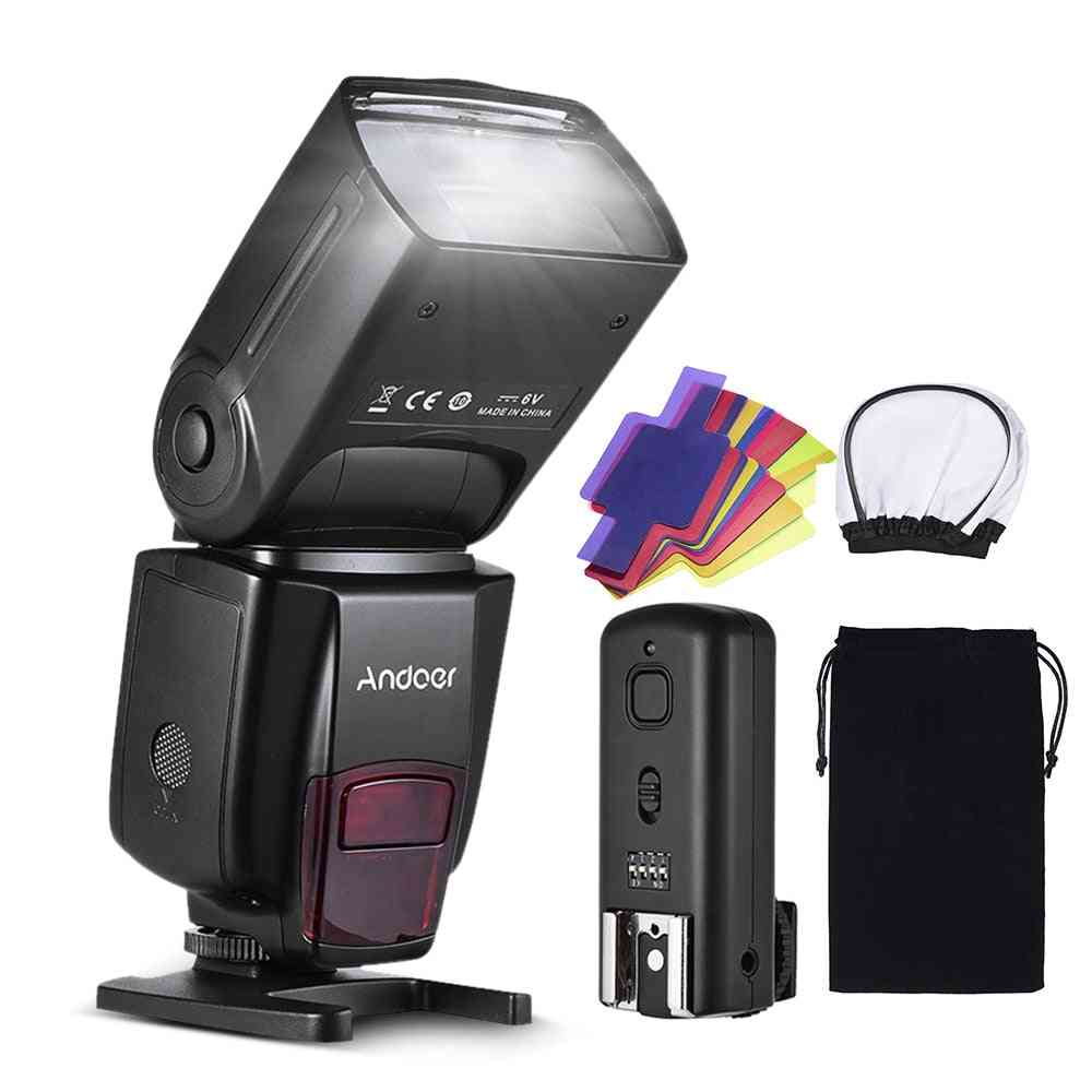 Pro On-camera Speedlite Flash Light - Color Filters Diffuser For Dslr Camera