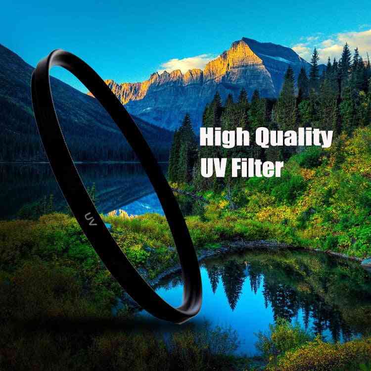 Uv-filter-filtro lente zaščita za canon / nikon / sony dslr