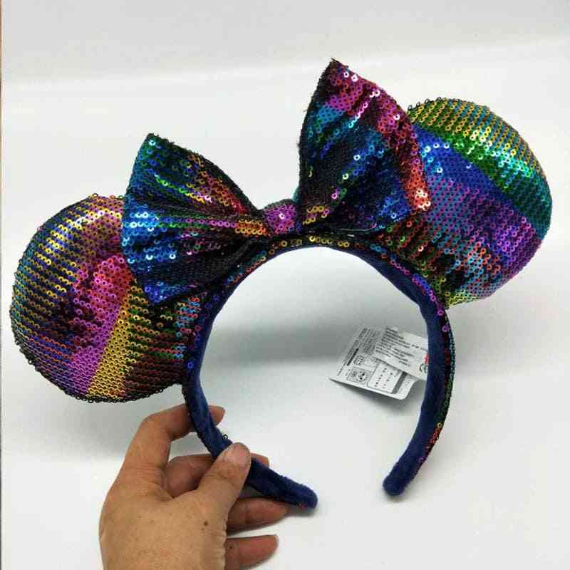 Disney 3D Stirnband Zubehör Mickey Mouse Donald Ente Cartoon Stereo Haarschnalle Plüsch Mädchen Party Geburtstagsgeschenke