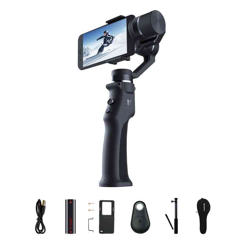 3-axlig stabilisator 3 kombihandhållen smartphone gimbal-stabilisator för iphone gopro 7 6 5 sjcam eken yi actionkamera - alternativ 1