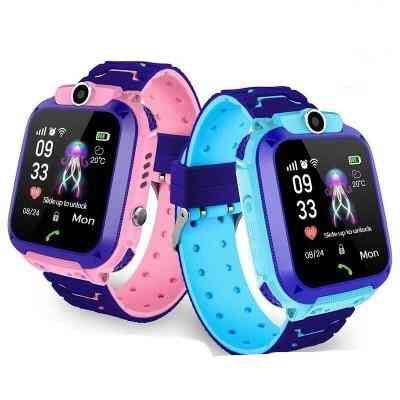 Waterproof Kids Q12 Smart Watch, Sos Anti-lost Baby Clock