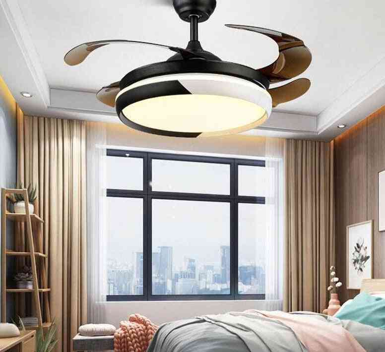 Stropný ventilátor, reverzný - inteligentná lampa do obývacej izby s diaľkovým ovládaním