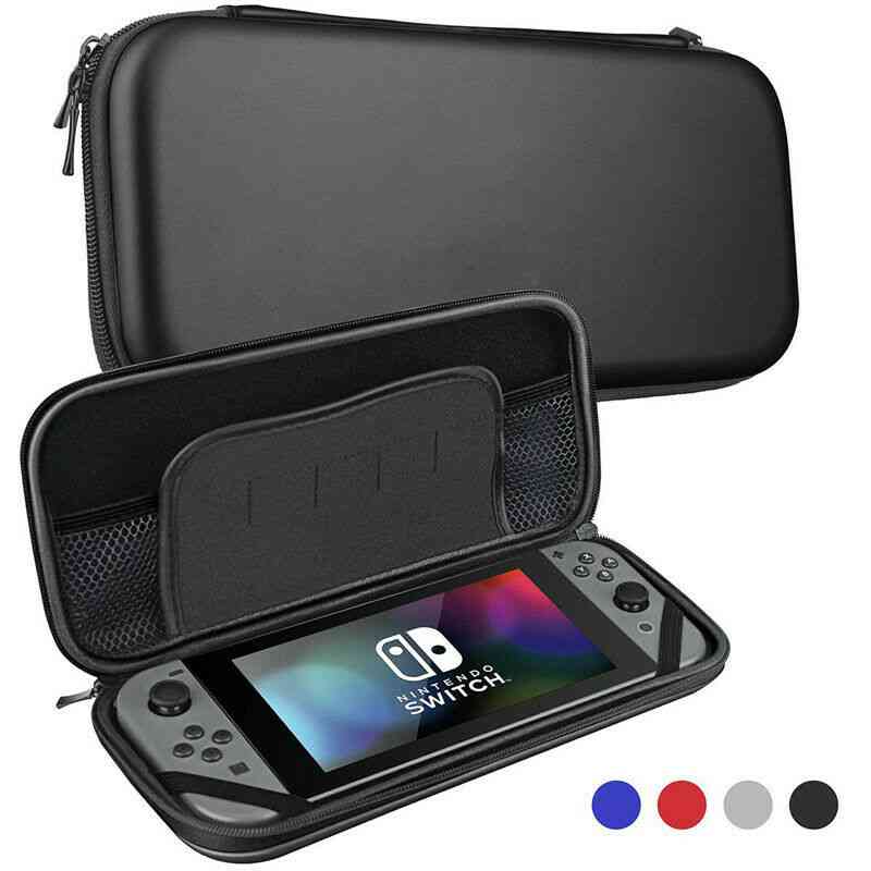 Portable Compression Hard Pack For Nintend Switch Travel Protective, Waterproof Eva Storage Case (black)