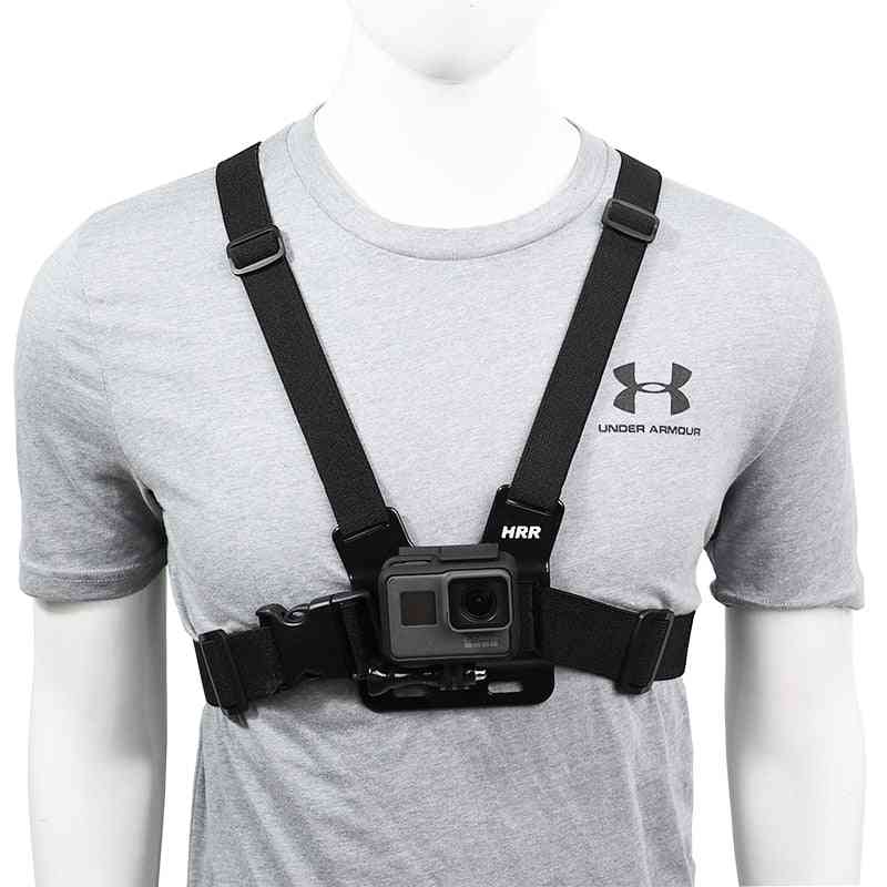 Durable And Light Weight, Adjustable Chest Strap For Action Camera