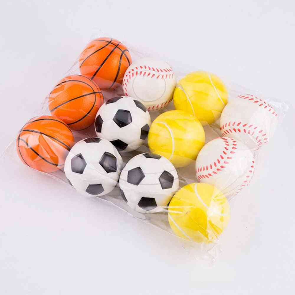 Basketbal, baseball, fotbal, cvičení tenisu, měkký elastický odlehčovací míč