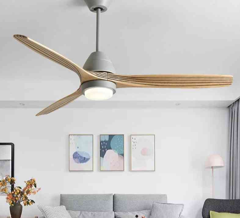 Reversal Fuction, Led Ceiling Fan With Lights For Living Room