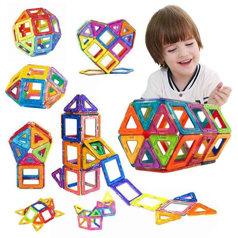 Magnetic Building Blocks- Construction Set - Educational Toy