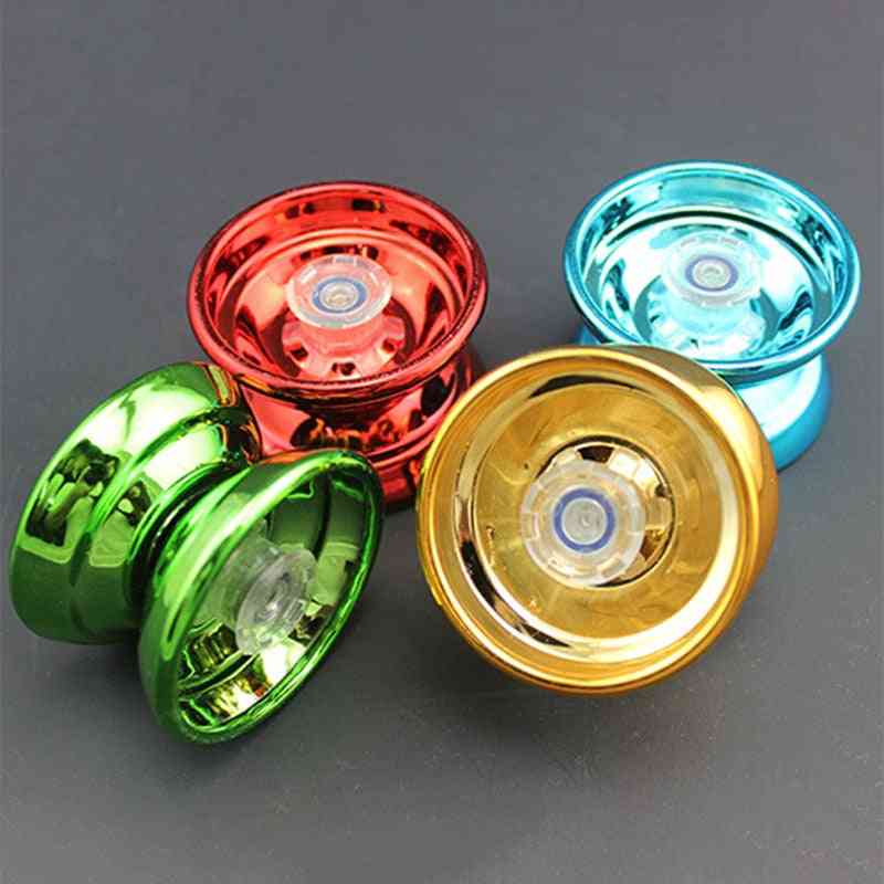 Professional Aluminum Alloy, High-speed Bearings, Butterfly Shape Yoyo Toy With String