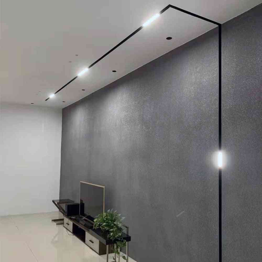 90 graders armatur lineært indendørs magnetisk led lys - 2700k / spotlight 5w