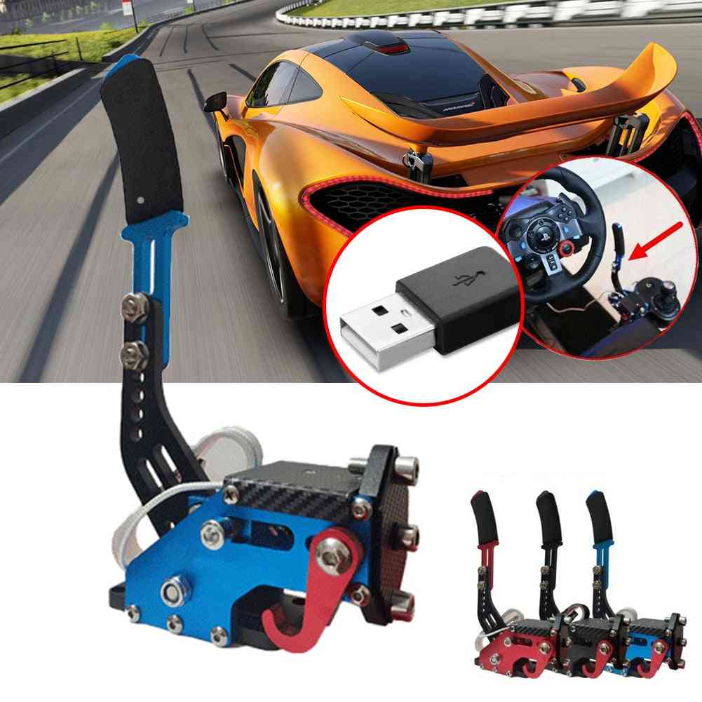 Universal 14bit Control Sensor - Adjustable, Usb Handbrake Drift Auto For Racing Games G25/27/29