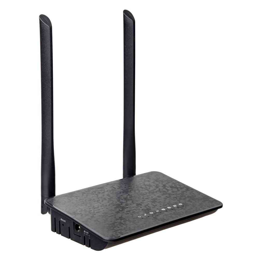 Enrutador wifi inalámbrico a 300mbps puertos 1wan + 4lan 802.11b / g / n -