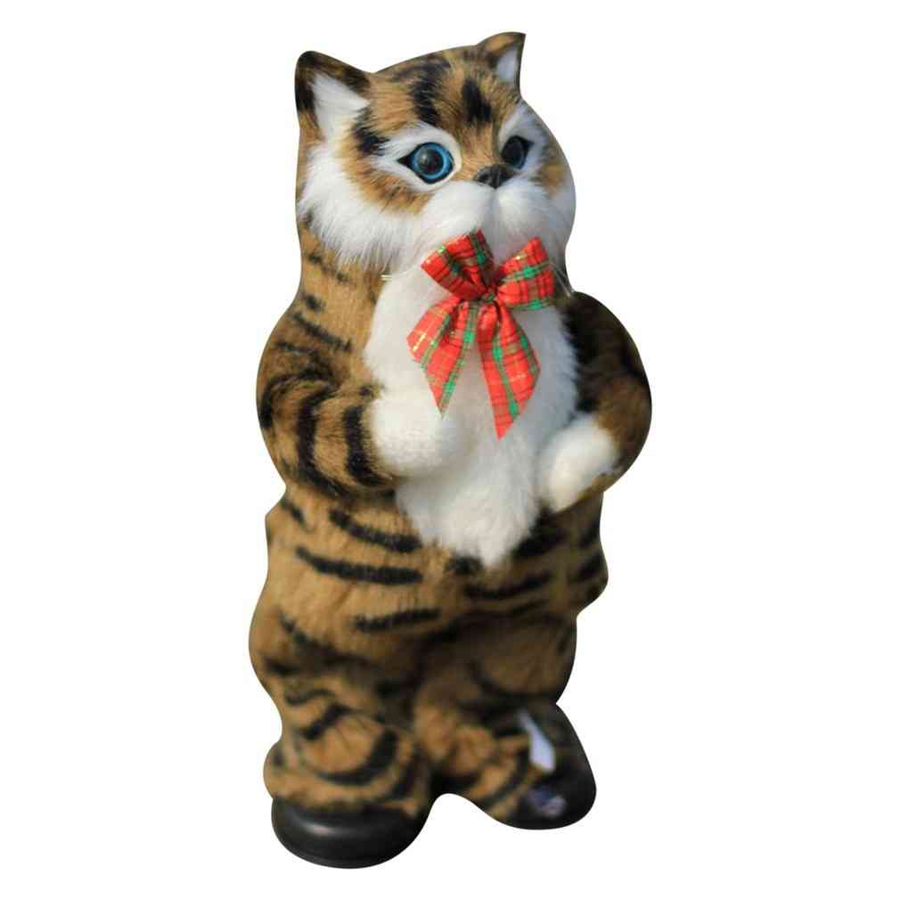 Cute Simulation Cat Electric Singing And Dancing Doll Kids Interactive