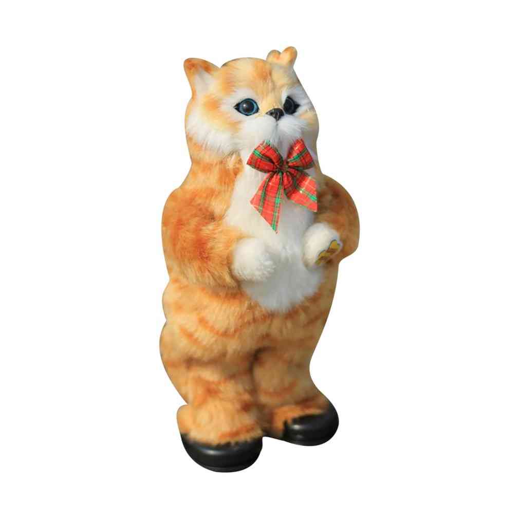 Cute Simulation Cat Electric Singing And Dancing Doll Kids Interactive