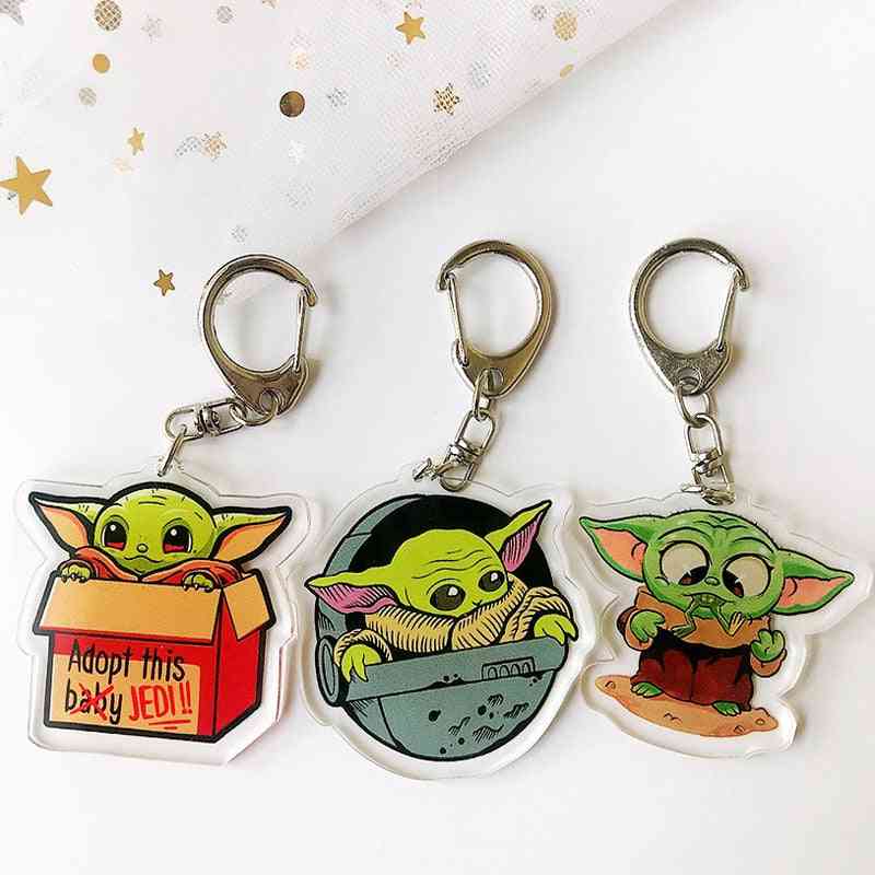Baby Yoda Keychains Toy