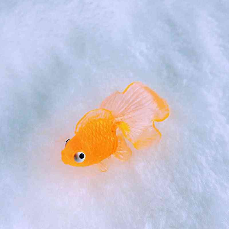 Soft Rubber Goldfish - Simulation Fishing For