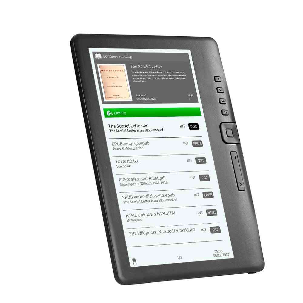 Portable E-book Reader - Multifunction Lcd Display Screen