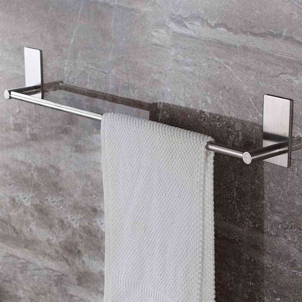 Stainless Steel Fixed Bath Towel Holder, Bar