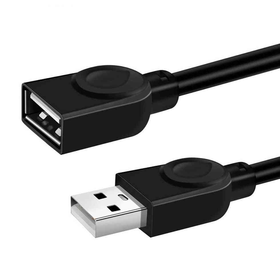 Usb 2.0 Male To Female Usb Extension Cable - Speed Data Sync For Pc / Laptop
