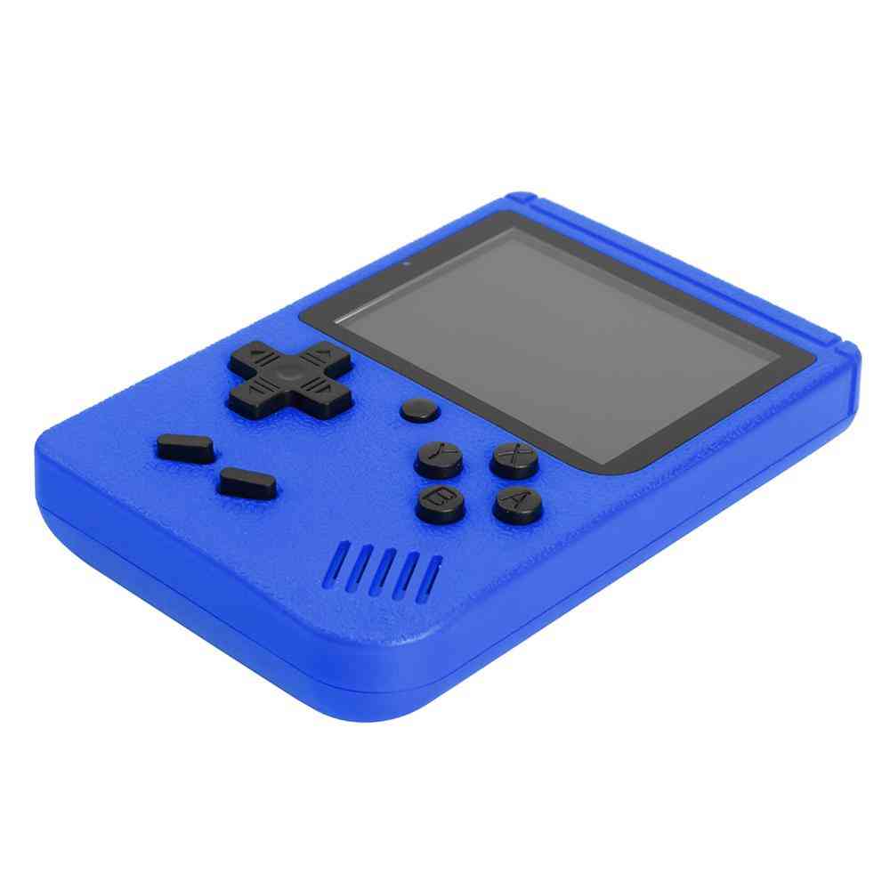 Console per videogiochi schermo da 3 pollici mini giocatore da gioco portatile tascabile a 8 bit 400 giochi classici integrati regali per bambini - nero