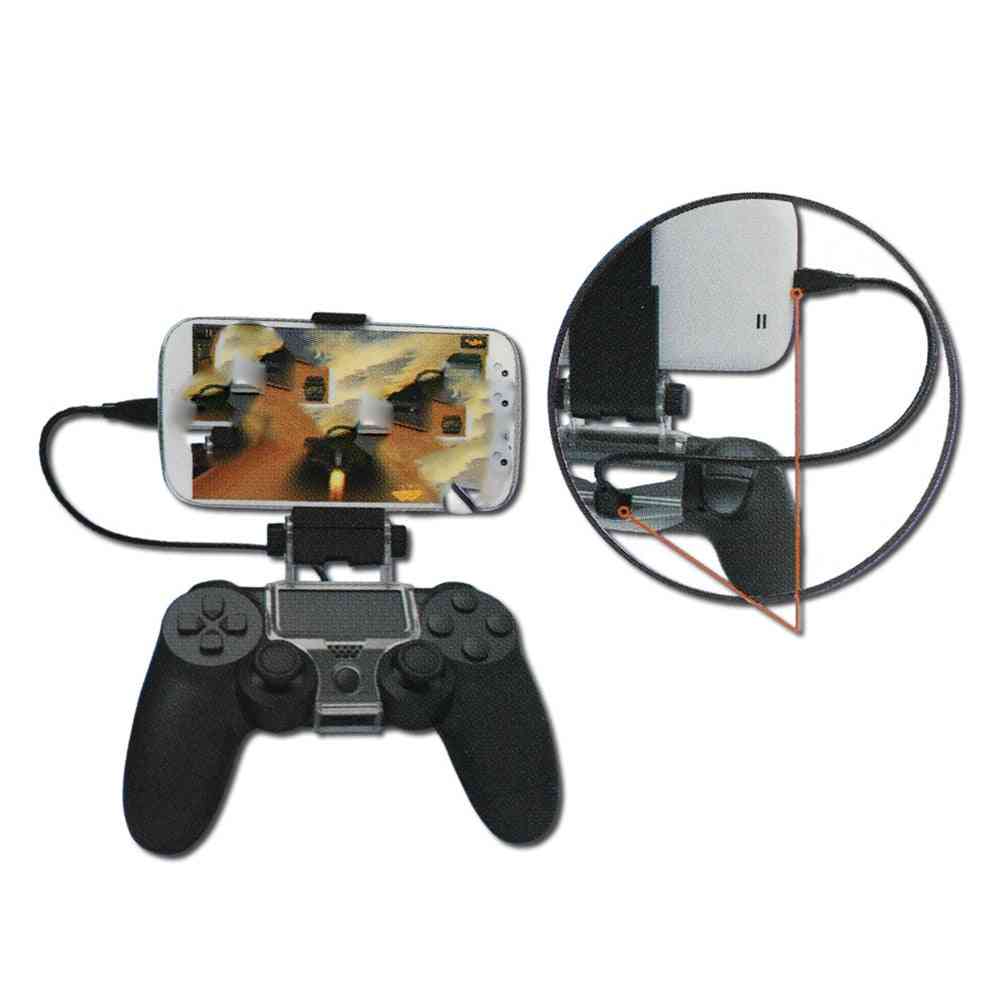 Voor gamecontroller standaard flexibele duurzame mobiele telefoon gaming clip houder beugel voor smartphone -