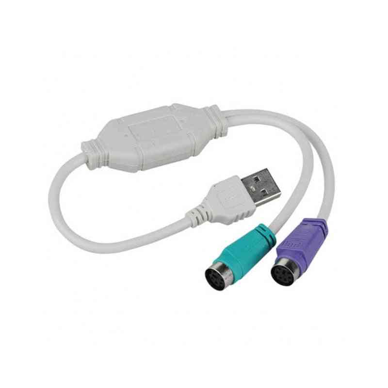 Usb Male To Ps/2 Female Converter Cable