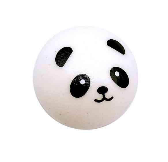 Squishy Panda Bun Stress Reliever Ball Slow Rising Decompression Keychain Kids