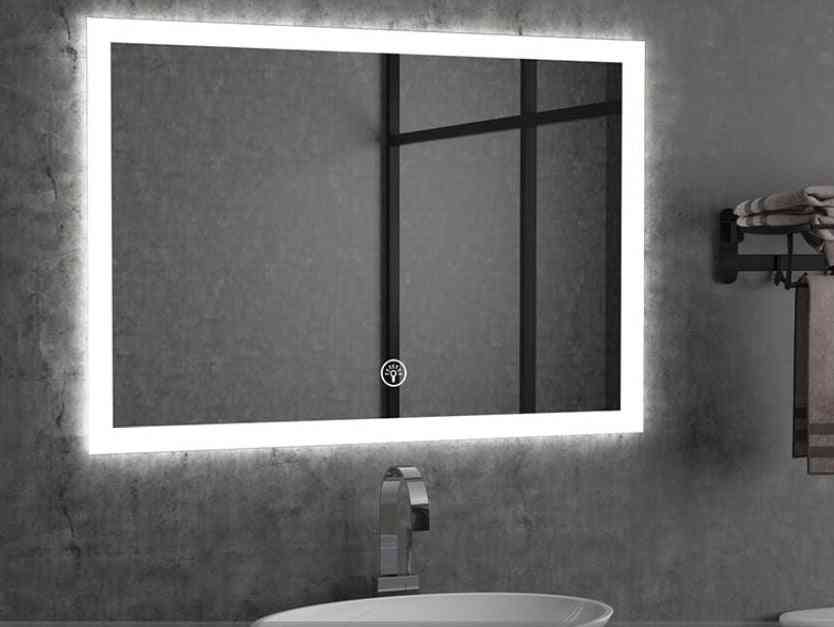 Specchio smart a parete con led - specchio bagno - 2g8028a 500x700mm