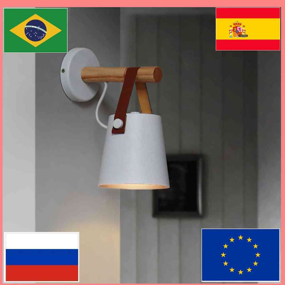 Moderne verstelbare wandgemonteerde huishoudelijke bedverlichting decoratie badkamerspiegel lamp led - 1 stuk wit