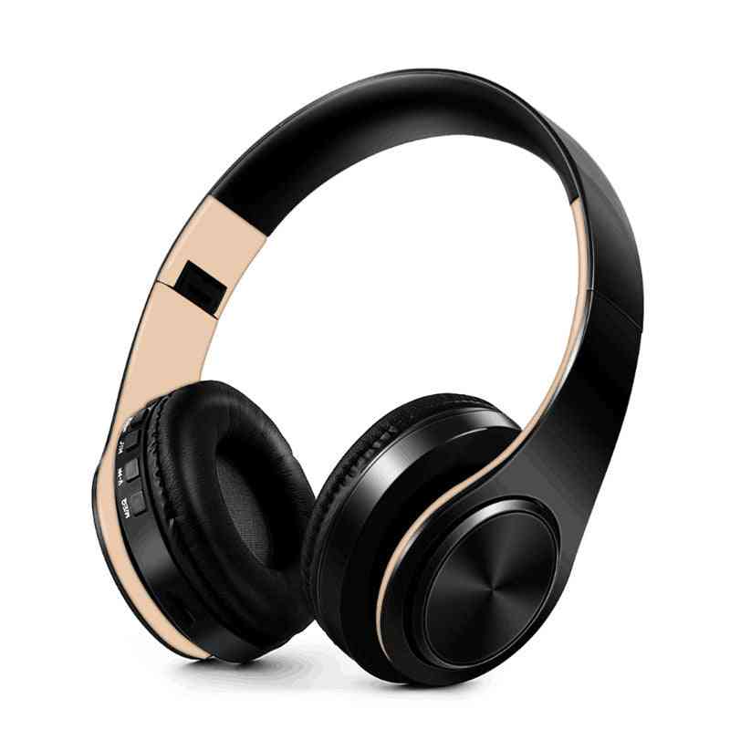 Foldable And Adjustable, Wireless Bluetooth Headset