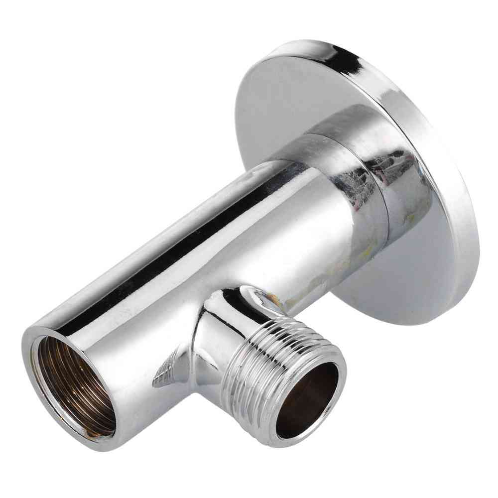 Wall Mounted Chrome Plated Shower Head Extension, Arm Fixed Pipe Set