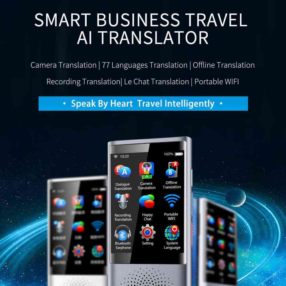 Smart ai global portable - překladatel hlasových okamžitých více jazyků