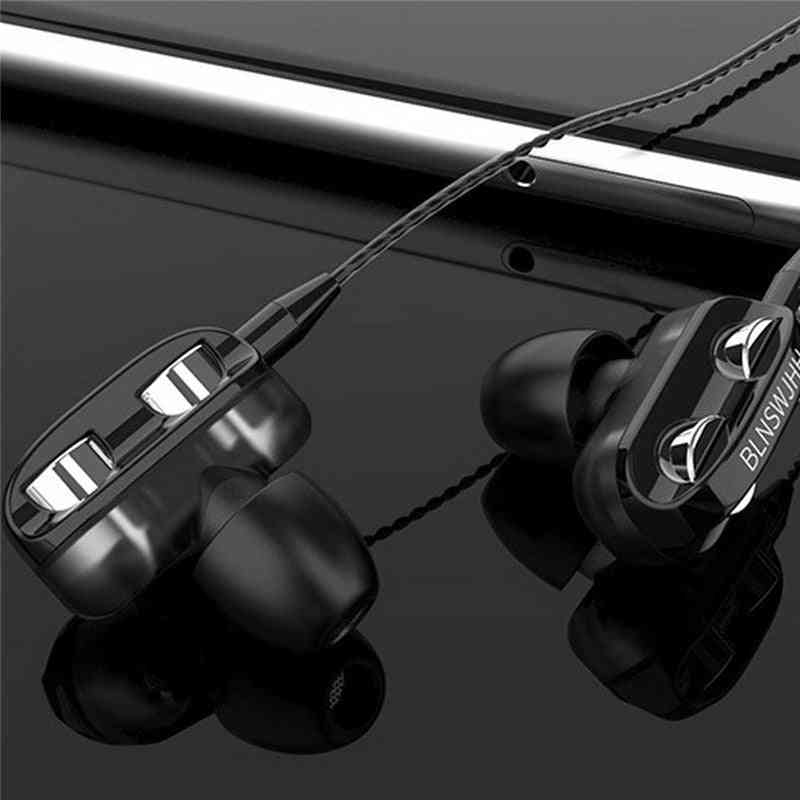 Słuchawki douszne 3,5 mm Przewodowy zestaw słuchawkowy dla graczy - styl czarny